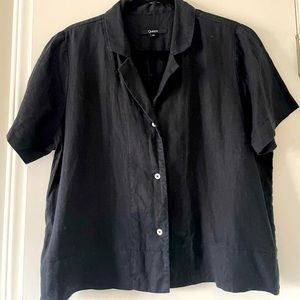 100% European Linen Short Sleeve Shirt